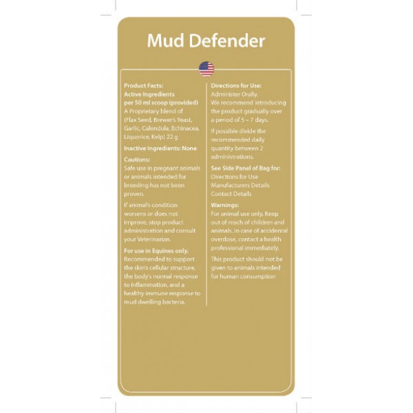 Mud Defender - 4.4lb Bag Product In Scoop